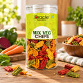 Mix Veg Chips Premium Crispy Colourful Crunchy Vegetable Snack for Happy Kids (150g)