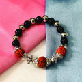 Rudraksha Bracelet – Spiritual Balance with Black Beads