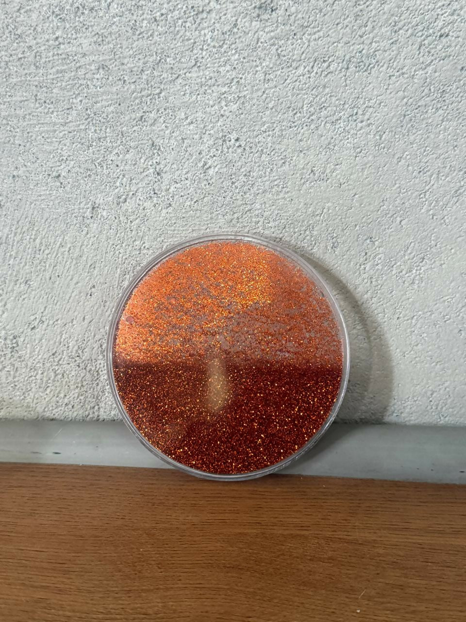 Red Glitter Resin Tea Coaster for Cup & Mug ( MUG NOT INCLUDED)