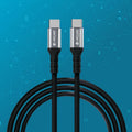 USB Type-C Charging Cable – Durable Braided Design with 65W Support