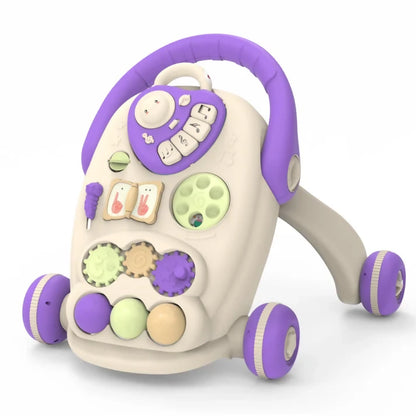 Aditi Happy Feet Baby Walker, Anti-Slip Wheels, Music, Stable Design with Water Tank (9+Month)