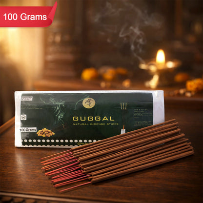 Guggal Dry Masala Stick Agarbatti Natural Incense Sticks for Pooja