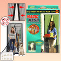 Magic Mesh Screen Door – Hands-Free Bug & Insect Protection