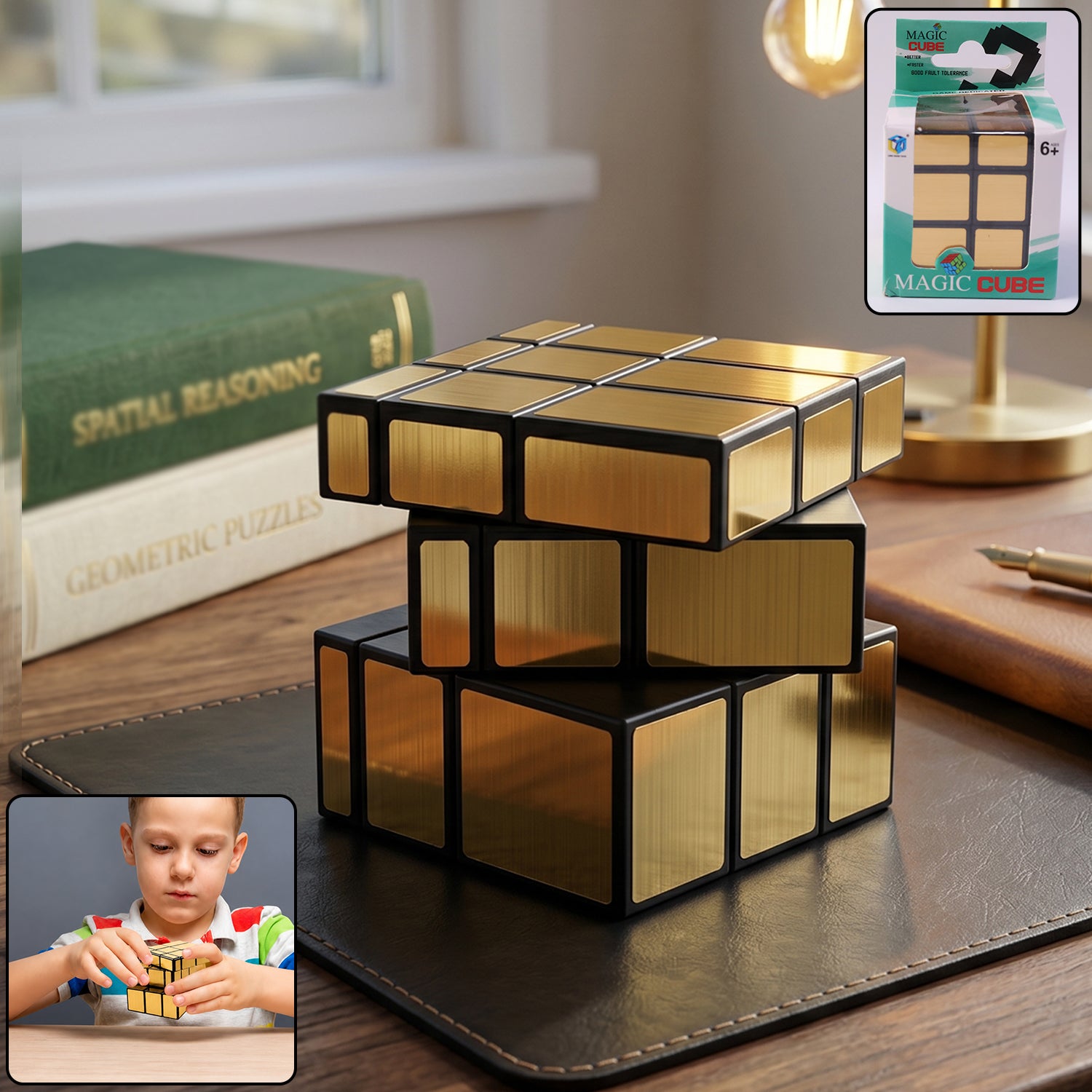 Premium Magic Puzzle Cube (1 Pc)