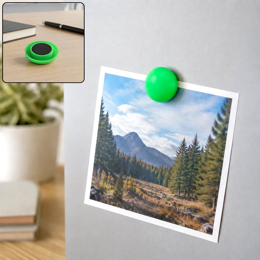 Board Magnets – Vibrant Circular Plastic for Whiteboards | Deskura