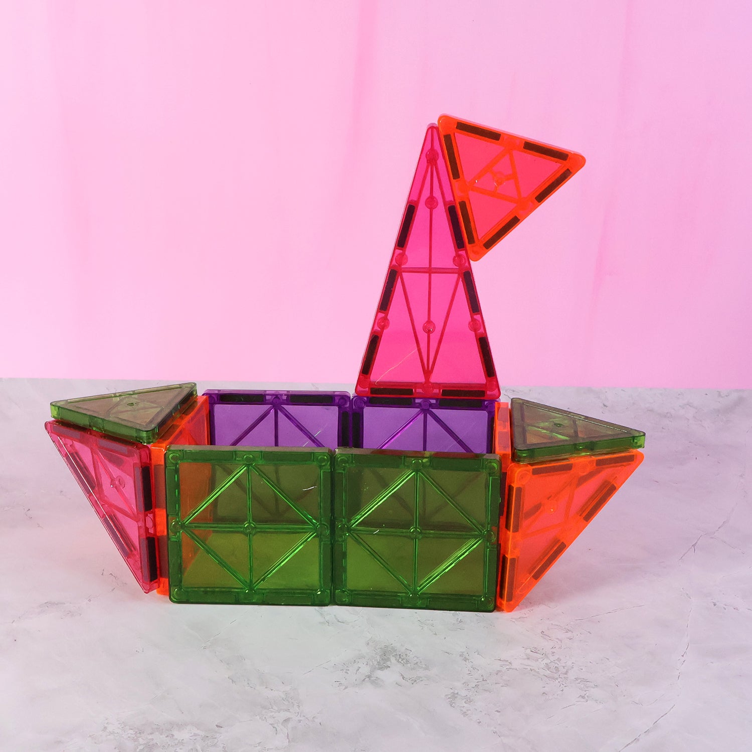 Magnetic Building Tiles - (32pc / Set)