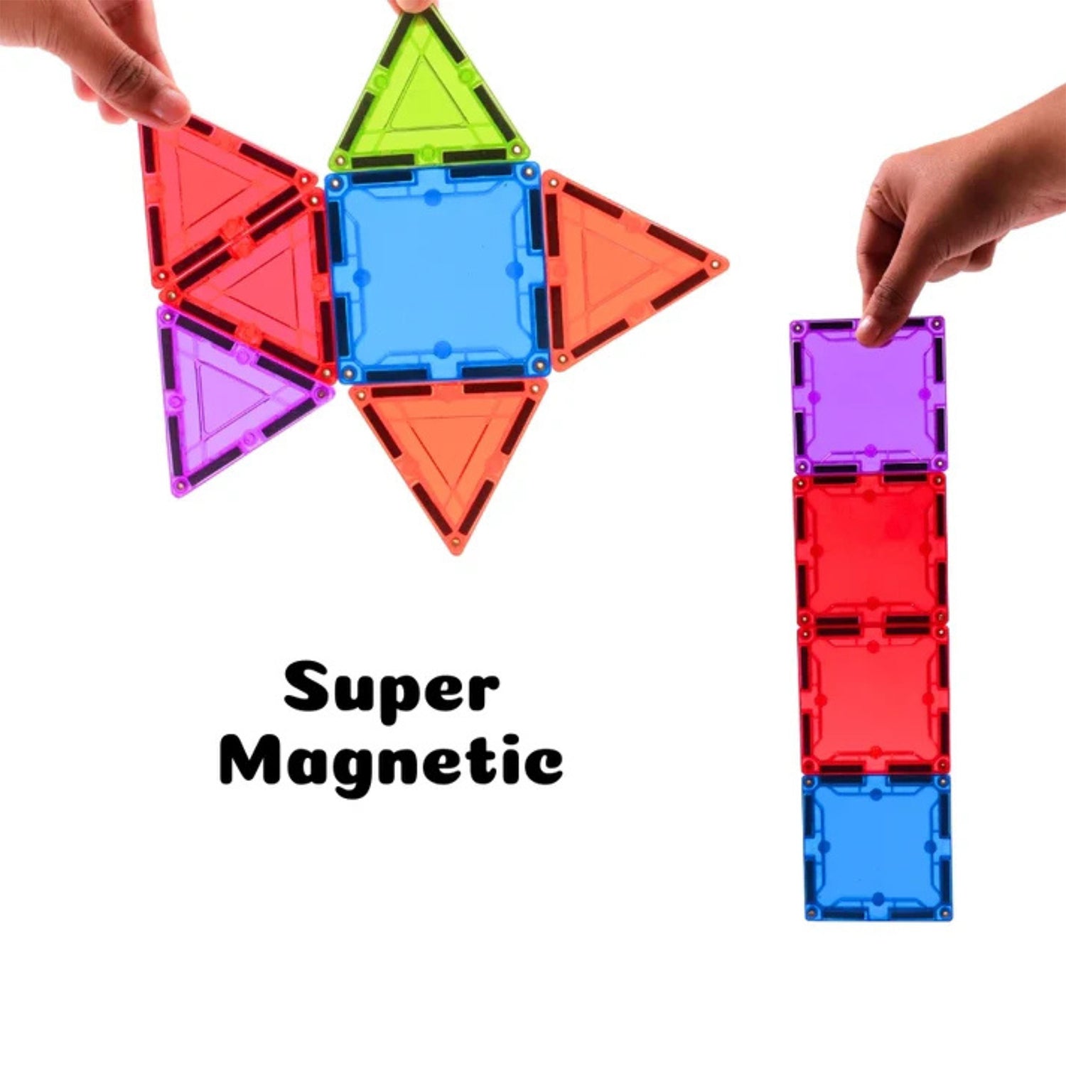 Magnetic Building Tiles - (32pc / Set)