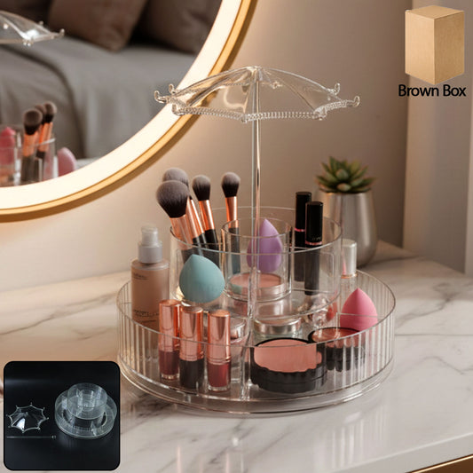 Premium 360 rotating makeup jewellery organizer stand
