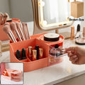 Multipurpose Makeup Organizer – Space-Saving with Drawers & Brush Holder