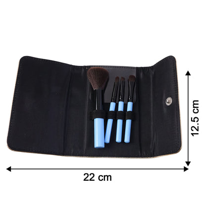 4-in-1 Professional Makeup Brush Set (1 Pc)