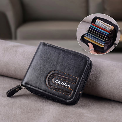 Premium Zip-Around Card Holder Wallet (1 Pc)