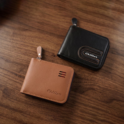 Premium Zip-Around Card Holder Wallet (1 Pc)
