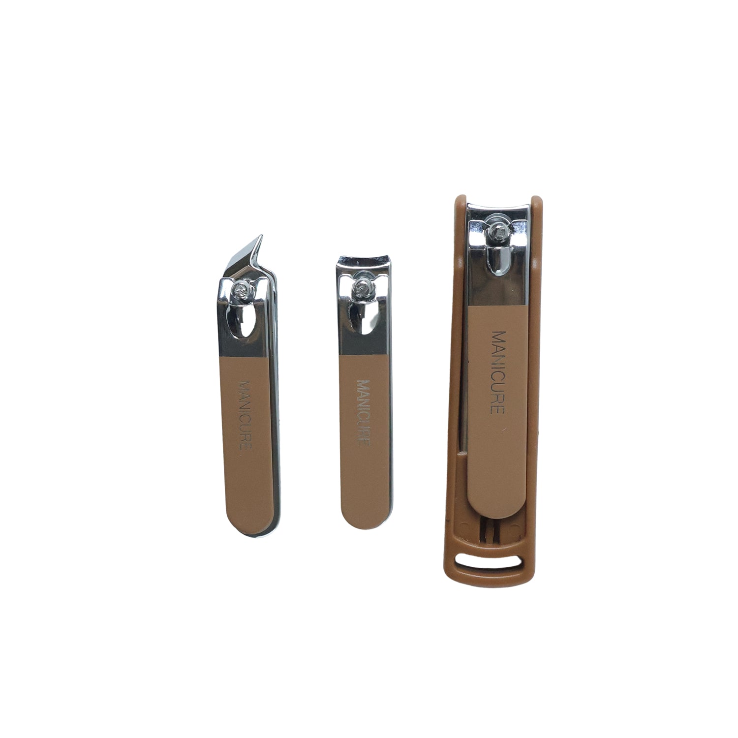 Nail care tools with compact case