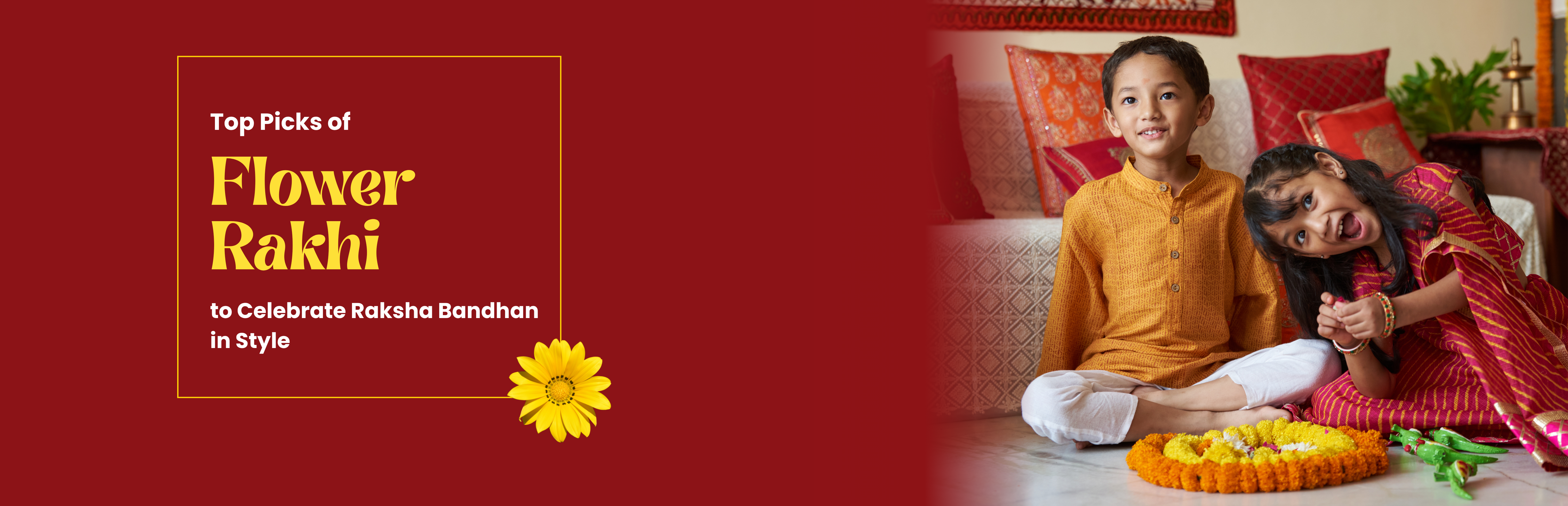 Top Picks of Flower Rakhi to Celebrate Raksha Bandhan in Style