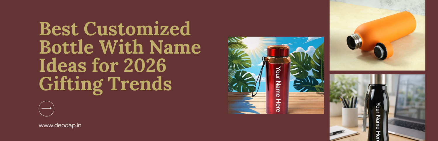 Best Customized Bottle With Name Ideas for 2026 Gifting Trends