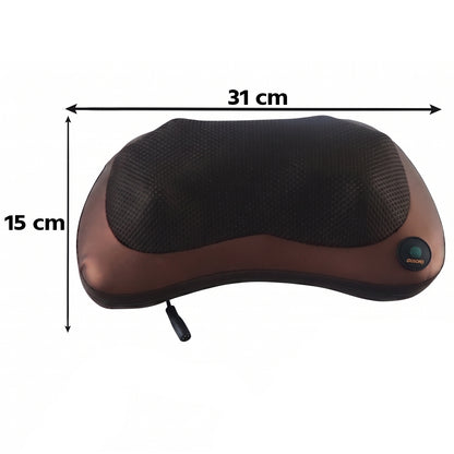 Professional Massage Pillow – Heat & Rollers | Velvet Wellness