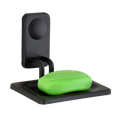 Stainless Steel Soap Dish – Sleek Black Bathroom Accessory