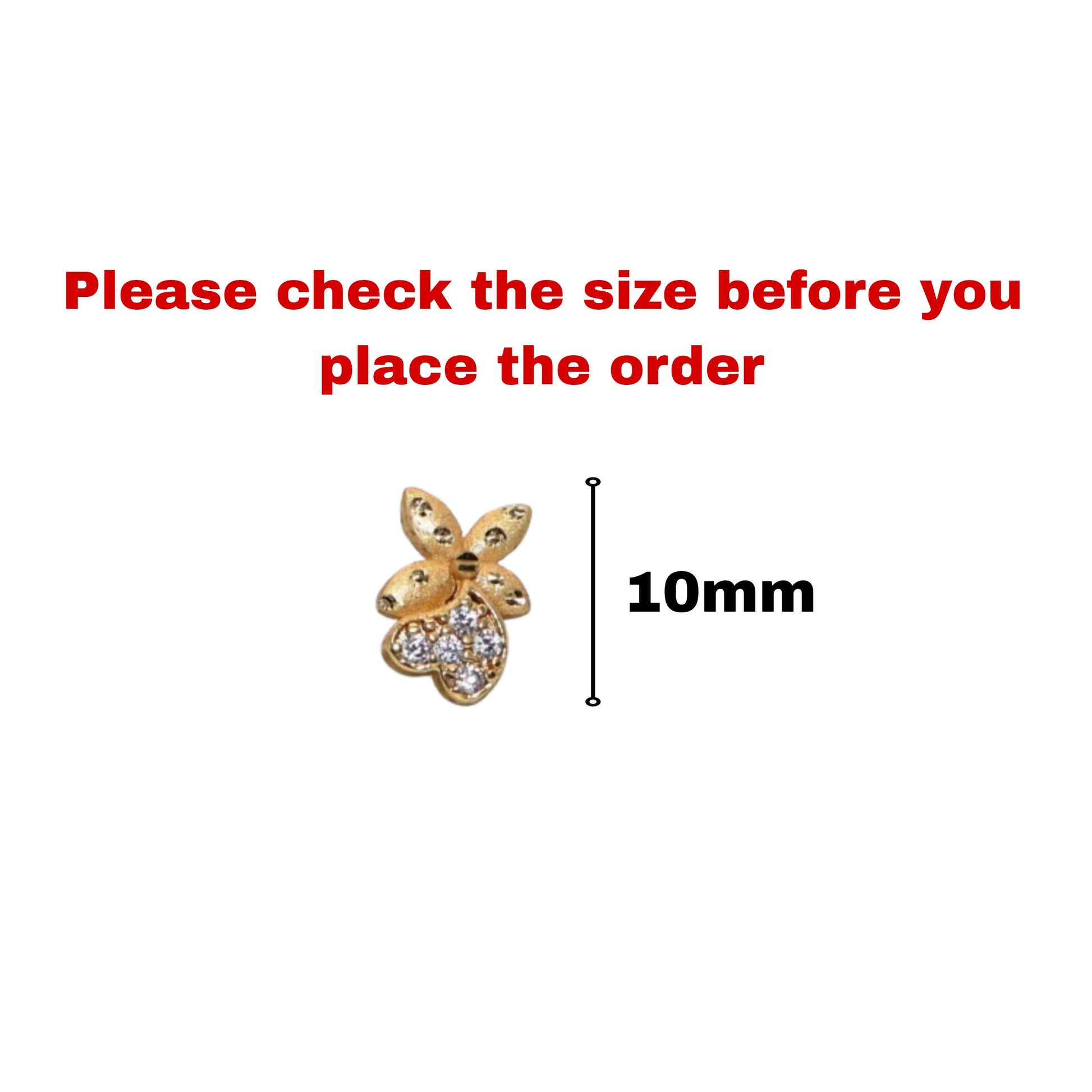 Diamond Studded Gold Butterfly Heart Earrings for women and girls