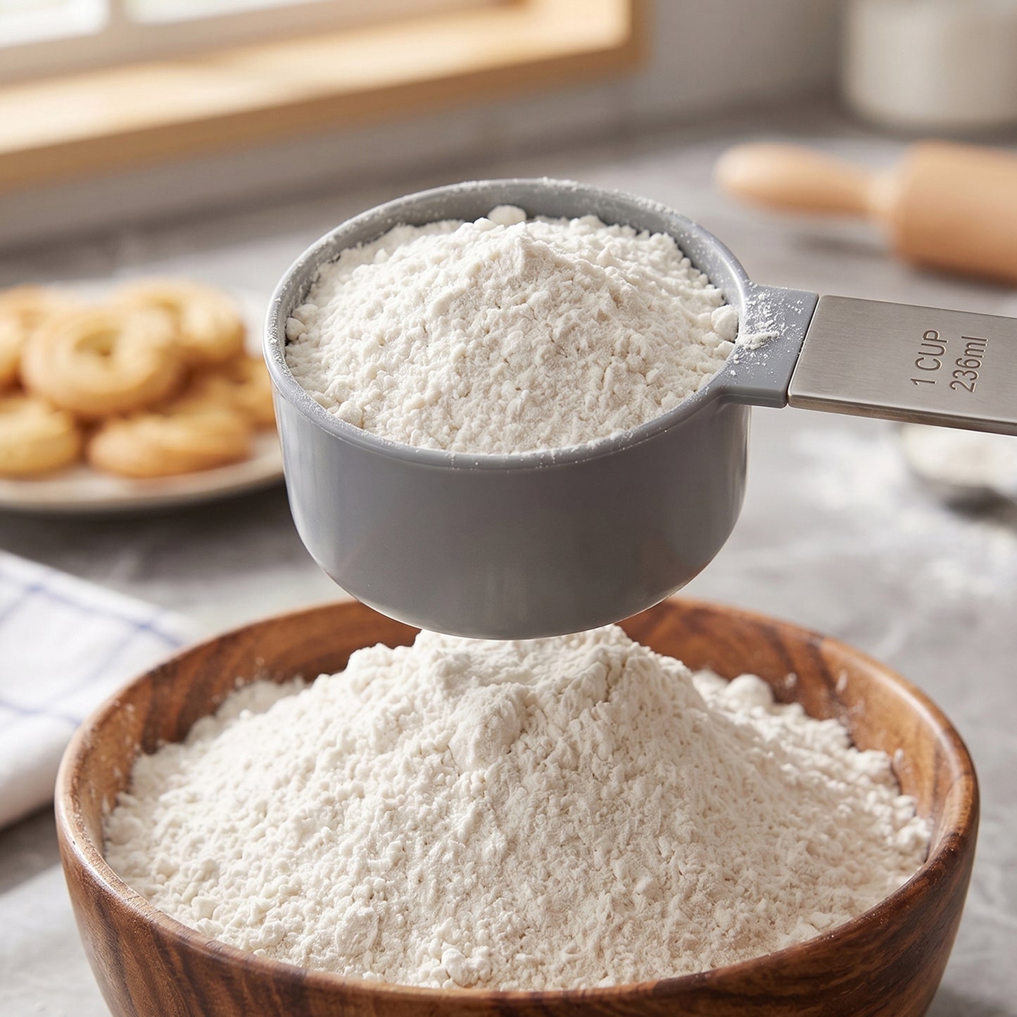 Measuring cups baking cooking