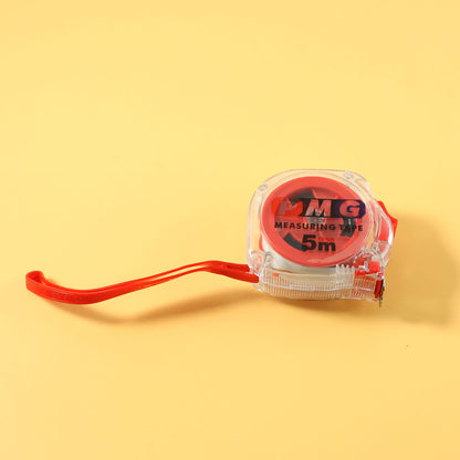 Professional Measuring Tape- 5 Meter Yellow & Orange Colour (1 Pc)