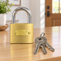 Imitation Copper Padlock – Hardened Steel Shackle | FortiLock