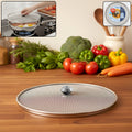 Stainless Steel Food Net Cover – 8 Inch Fine Mesh Splatter Guard