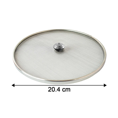 Stainless Steel Fine Mesh Food Net Cover Lid – 8 Inch