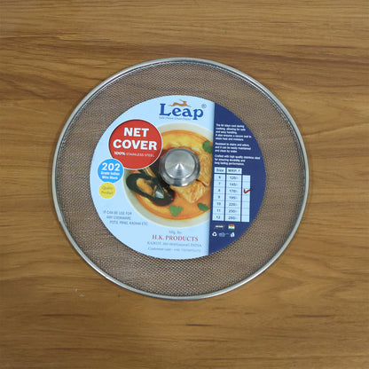 Stainless Steel Fine Mesh Food Net Cover Lid – 8 Inch