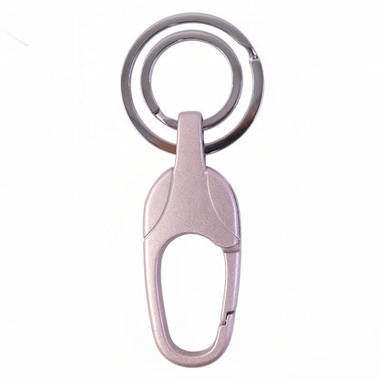 Durable Metal Keychain with Secure Clip (1 Pc)