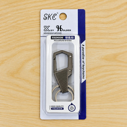 Heavy Duty Metal Key Holder – Durable Swivel Carabiner Clip