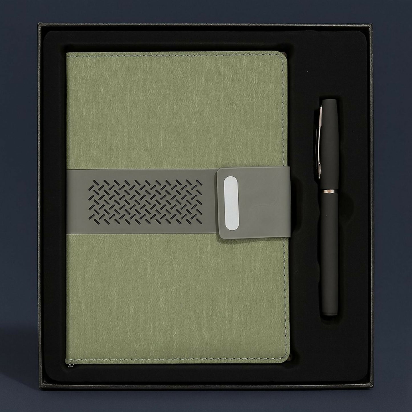Premium Executive Notebook Diary with Pen Gift Set – A5 Size Office Planner, Stylish PU Leather Cover, Corporate Gift Combo for Men & Women, Business Meetings, Personal Writing, Daily Notes & Gifting