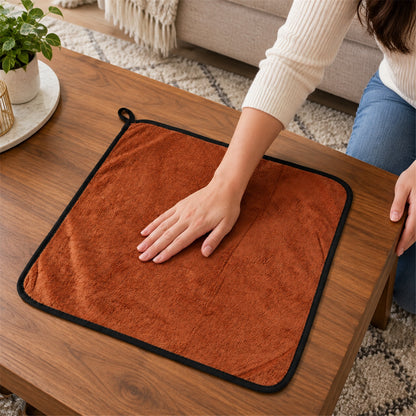 Microfiber Cleaning Cloth – Soft, Highly Absorbent & Reusable (1 Pc, 40x40 Cm)