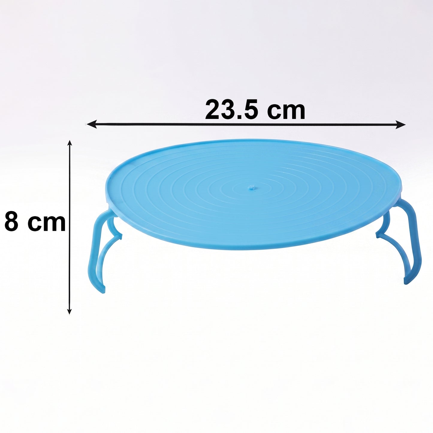 Plastic serving tray for kitchen and microwave