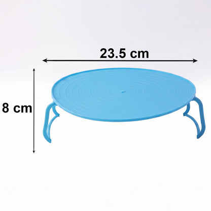 Plastic serving tray for kitchen and microwave
