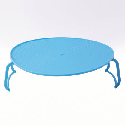 Food shelf used with serving tray