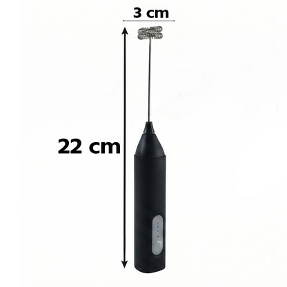 Handheld Electric Milk Frother Battery Coffee Foam Maker Whisk Mixer (1 Pc)