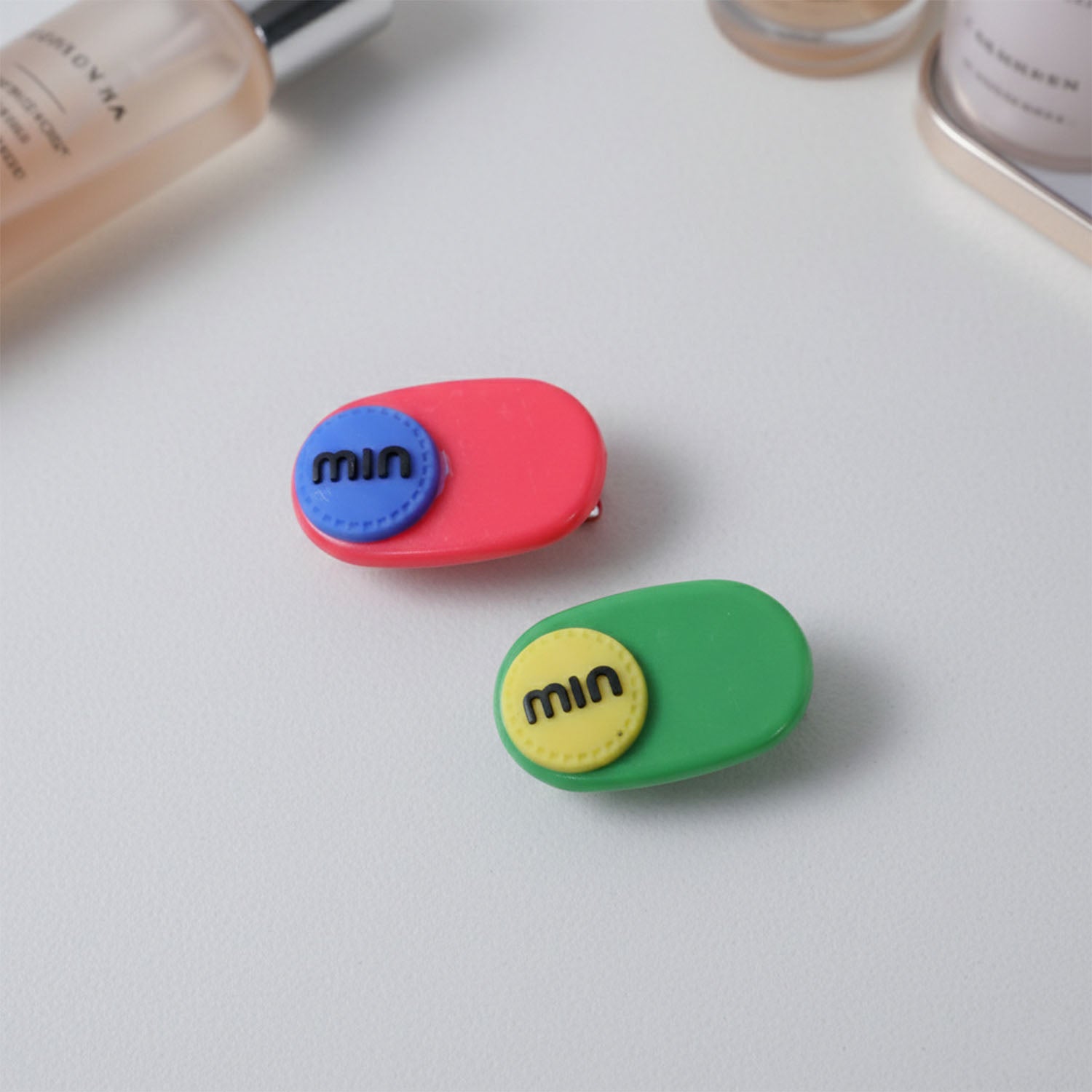 Decorative Hair Clip Set (4 Pc)