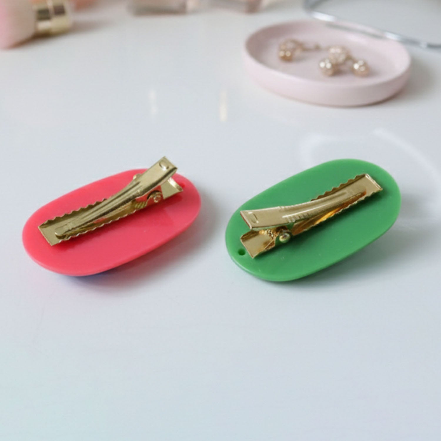 Decorative Hair Clip Set (4 Pc)