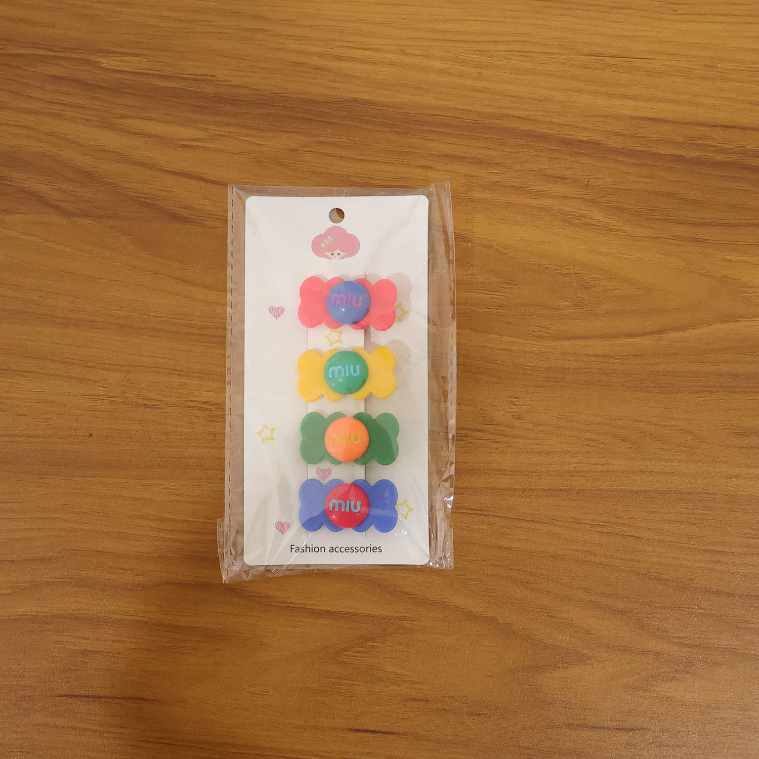 Cute Candy Shape Colorful Hair Clips