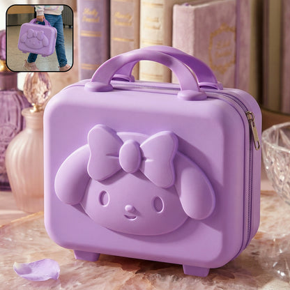 Kids Bear-Shaped Hard Shell Carry Case front view