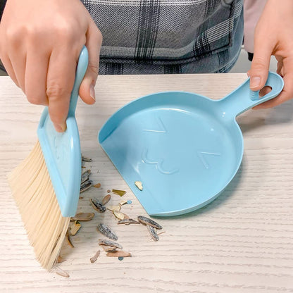 2-in-1 Mini Cleaning Dustpan & Hand Brush Set (1 Set)