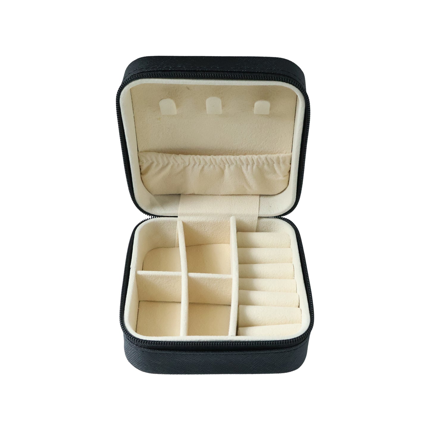 Mini PU Leather jewellery Box for Travel & Storage (1 Pc)