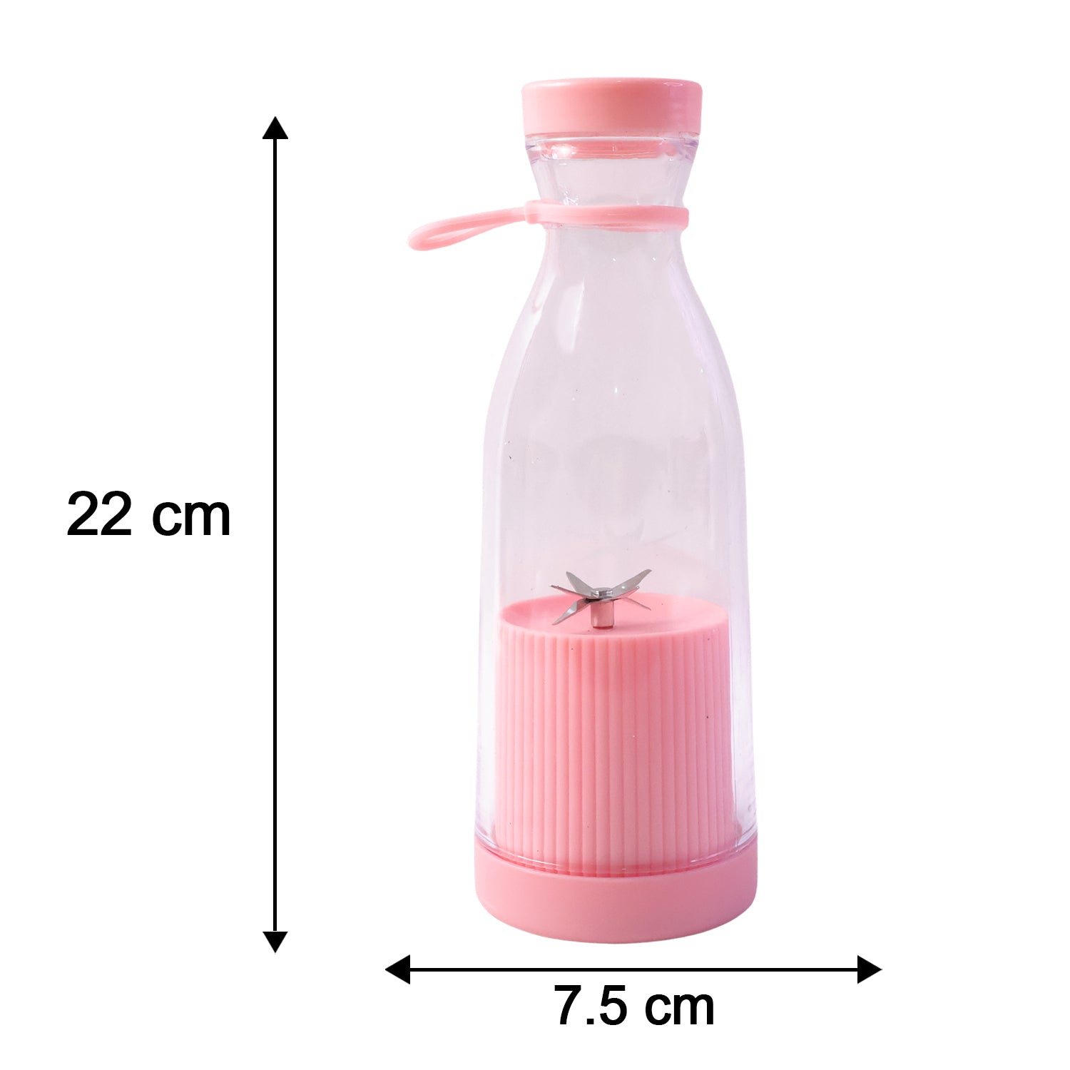 Portable electric juicer blender size comparison