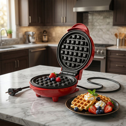 Mini Waffle Maker Machine Waffle Iron