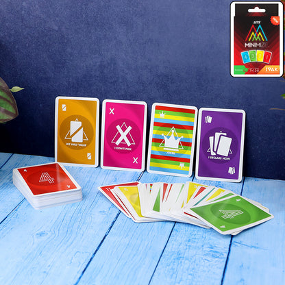 Minimize Card Game – Fun Strategy-Based Family and Party Card Game for Kids and Adults