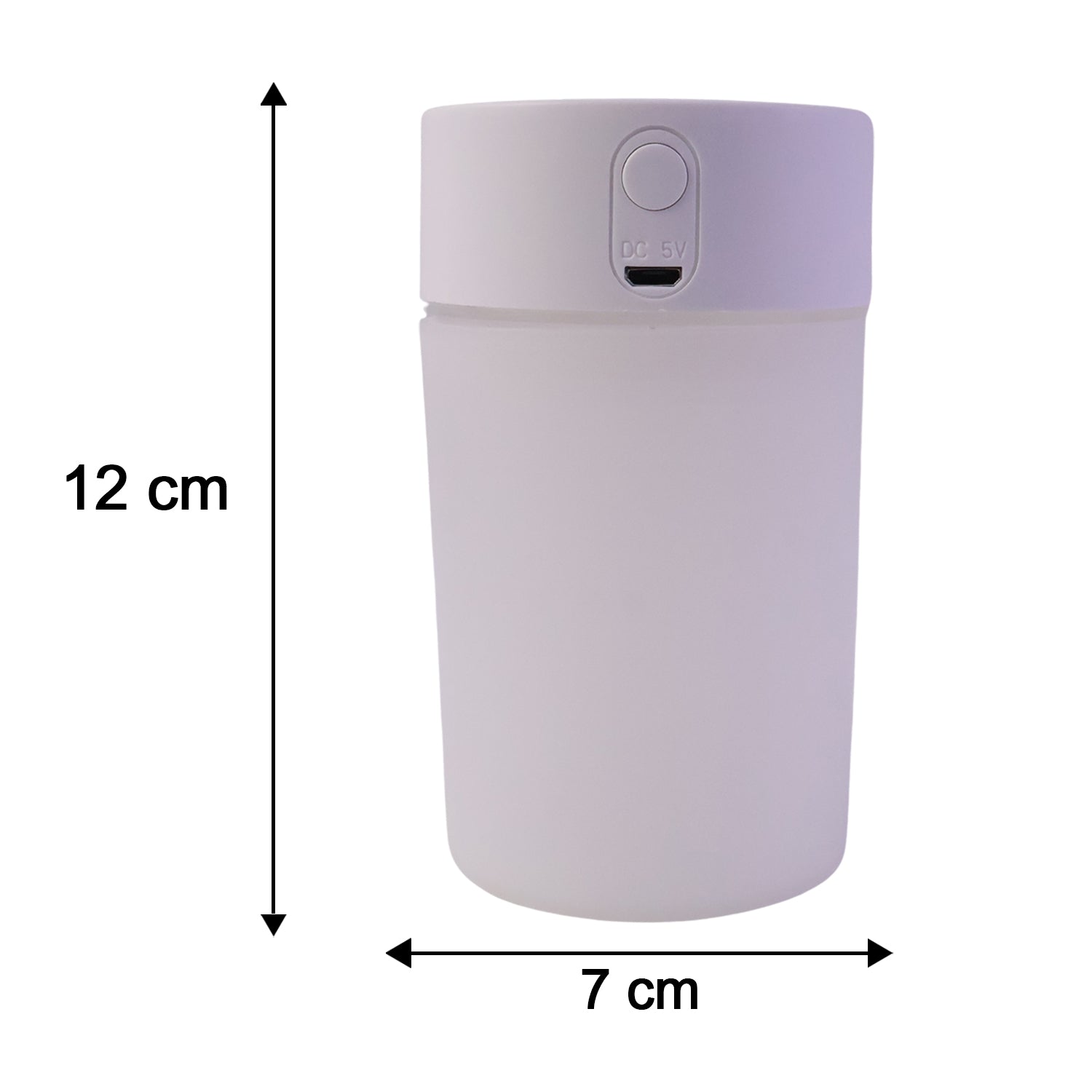 Mini Portable USB Humidifier Cool Mist Desktop Air Diffuser with Light (1 Pc) view 6