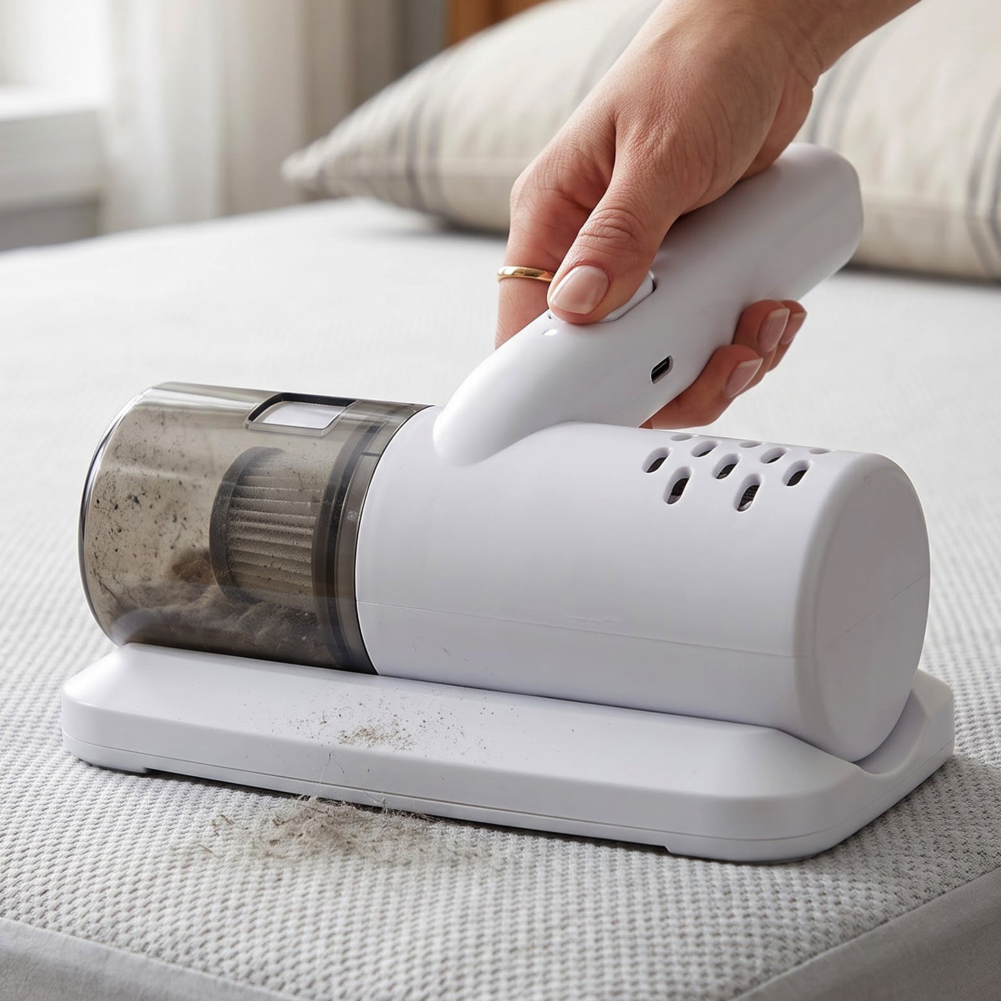 Dust Mite Controller – USB Rechargeable with UV Sterilization