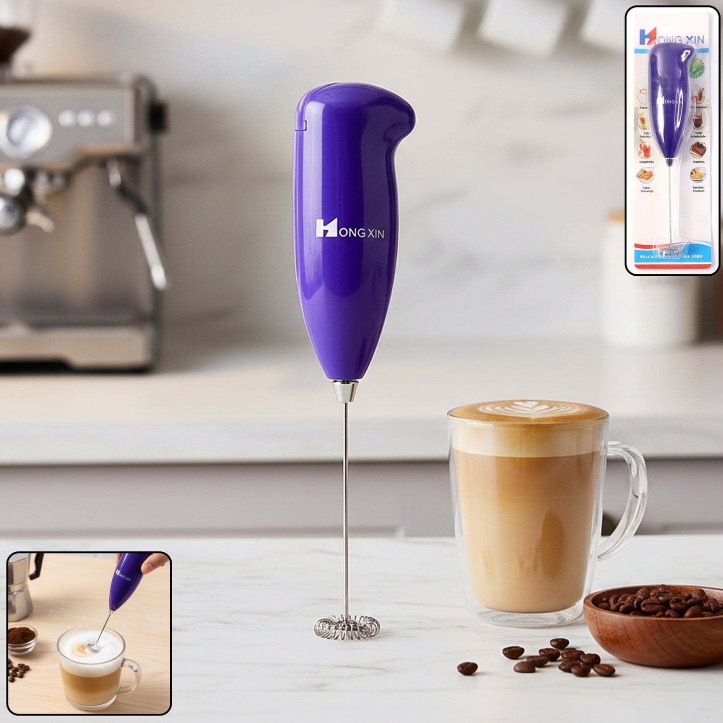 Coffee Milk Frother Machine