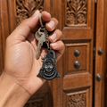 Lord Shiva Metal Keychain | Keychain for Car, Bike & Home Keys