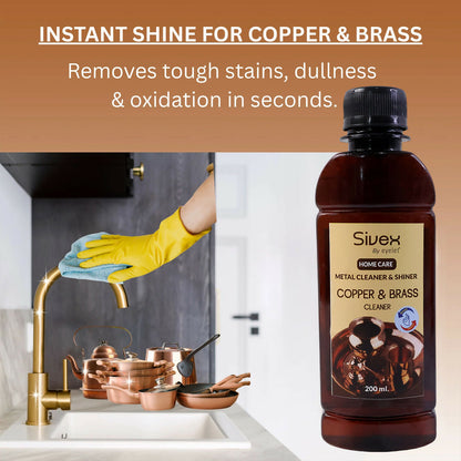 Eyelet Copper & Brass Cleaner Home Care Metal Cleaner & Shiner (200ML)